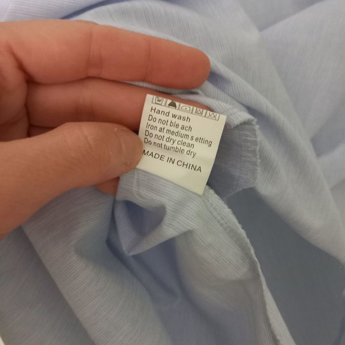 Long dress turquoise 100% cotton new by Drole de copine Paris