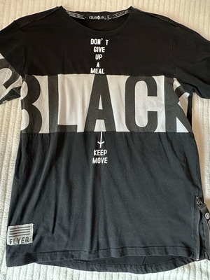 Charman shirt used, size M, black