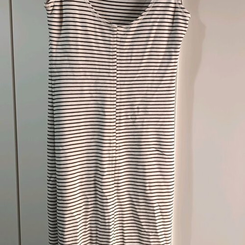 Basic dress Bershka new, white, size S