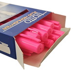 Pink highlighters new, pack of 12