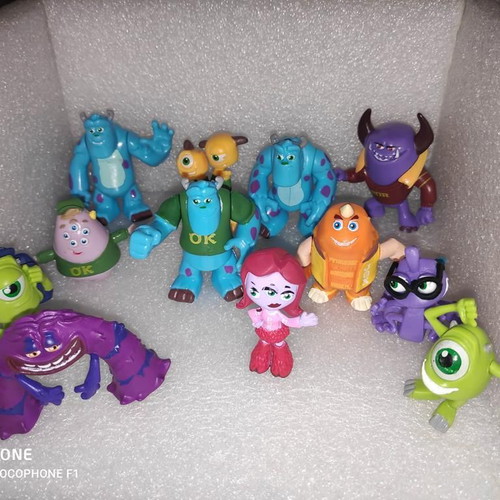 Monsters University Disney Pixar collectible figure set of 11 like new