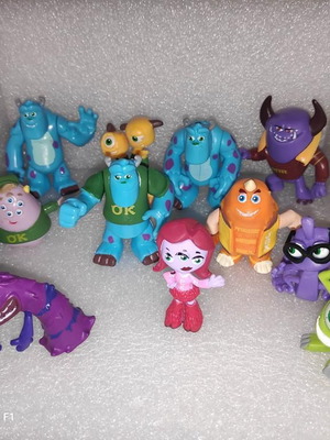 Συλλεκτικό σετ φιγούρες Monsters University Disney Pixar 11 τεμαχίων σαν καινούργιο