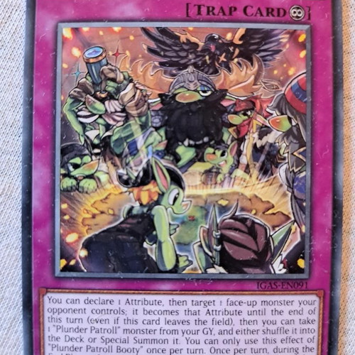 YUGIOH Plunder Patroll Booty IGAS-EN091 Rare Card 1st Edition καινούργιο