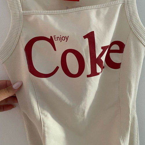 Zara Coca Cola bodysuit new, size small