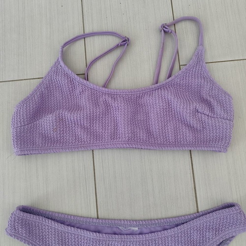 Women's swimsuit lilac size S/M like new