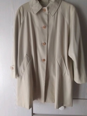 Vintage trench coat like new, beige, size XL