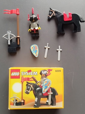 Lego 6009 Castle Knights Black Knight μεταχειρισμένο χωρίς εγχειρίδιο