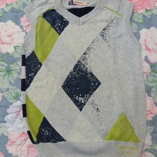 Sleeveless sweater medium energiers like new, multicolor, size M