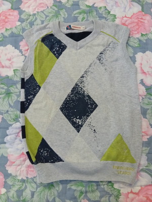 Sleeveless sweater medium energiers like new, multicolor, size M