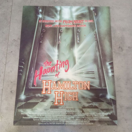 The Hunting of Hamilton High movie poster 1980