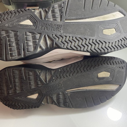 Versace Couture Women's Sneakers size 41 like new, white chunky