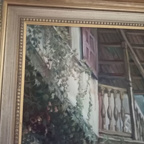 Painting used from 1995 with luxury frame