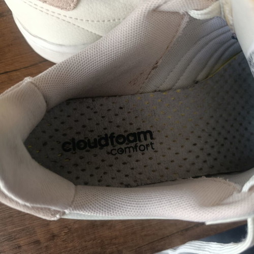 Adidas women's athletic shoes size 38, white
