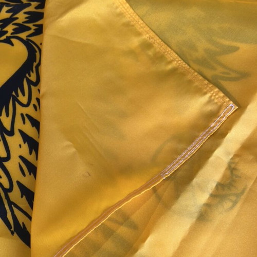 Byzantine flag 87 x 128 cm like new, yellow with double-headed eagle