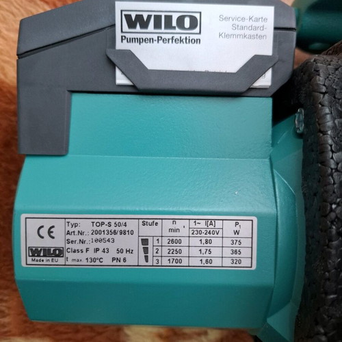 Wilo Top S 50/4 circulator pump new