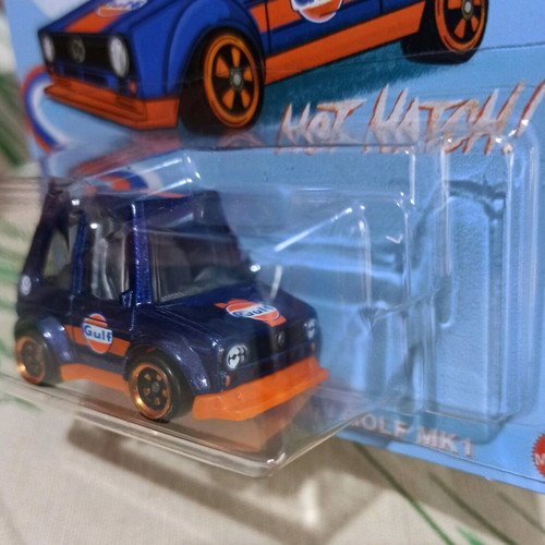 Hot Wheels Silver Series GULF Tooned Volkswagen Golf MK1 new