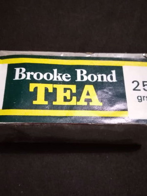 Brooke Bond Tea vintage pack of 25 grams new