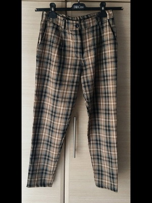 Enter women's plaid pants size S like new
