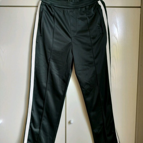 Bershka men's tracksuit new with stripe, size M, green and white