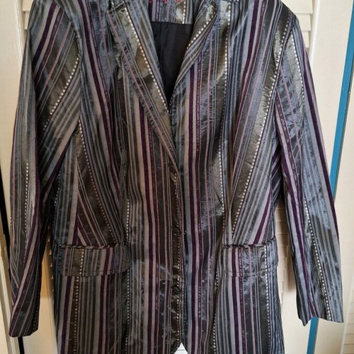 Keilbach women's striped jacket used, polyester, size L