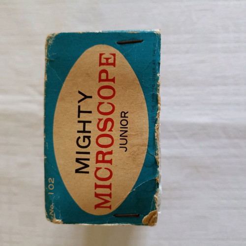 Vintage children's microscope used from 1960