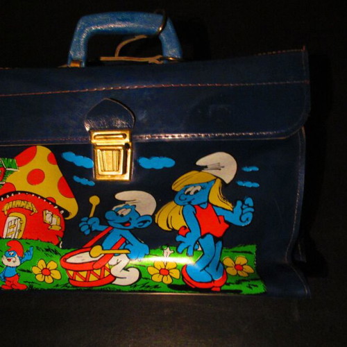 Student Bag The Smurfs New from 80s