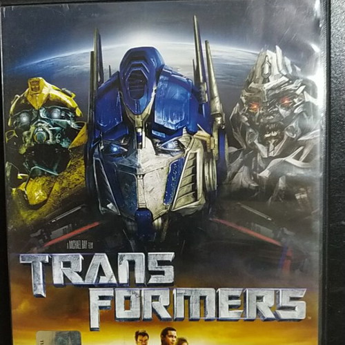 Transformers DVD used, adventure sci-fi with subtitles