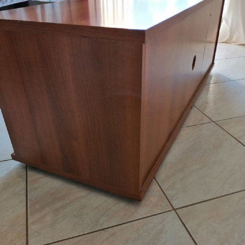 TV stand used brown in excellent condition