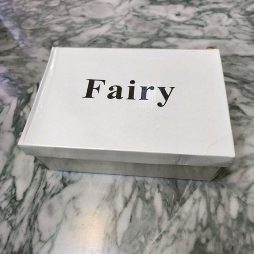 Fairy sneakers new, white with pink details, size 36
