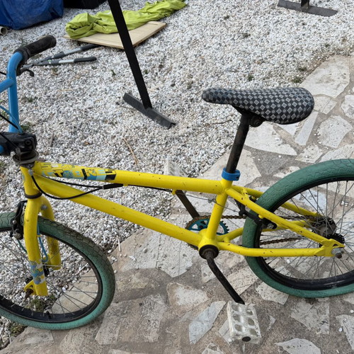BMX bicycle used, needs inner tube and handlings