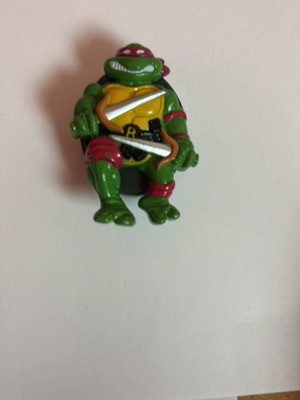 TMNT Raphael mini gadget used with figure and digital watch 1998