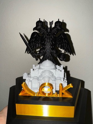 AEK statue like new with NFC base collectible
