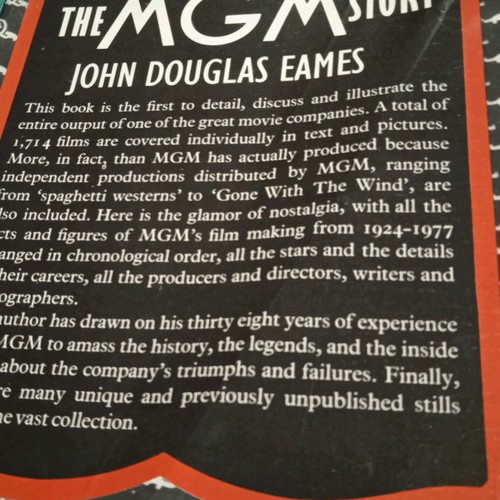 Book The MGM Story like new, history of 1,714 films