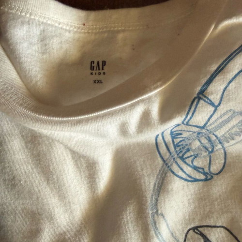 Gap boys' blouses like new, long-sleeve, black and white