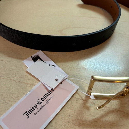 Juicy Couture belt new, adjustable size Medium/Large