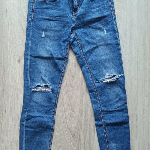 Stradivarius Low Waist skinny jeans like new, blue, size 38