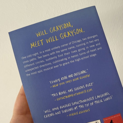 Will Grayson, Will Grayson book by John Green & David Levithan