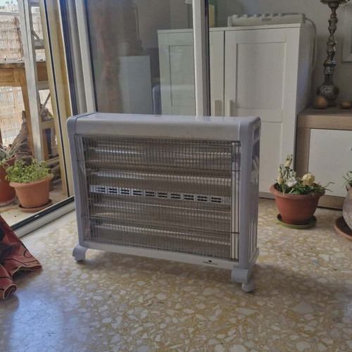 Halogen heater used, works normally