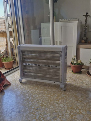 Halogen heater used, works normally