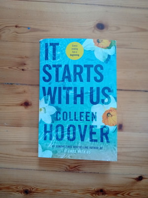 It Starts With Us book like new, English