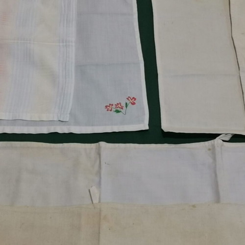 Towels used, pack of 7, various from 1950 era