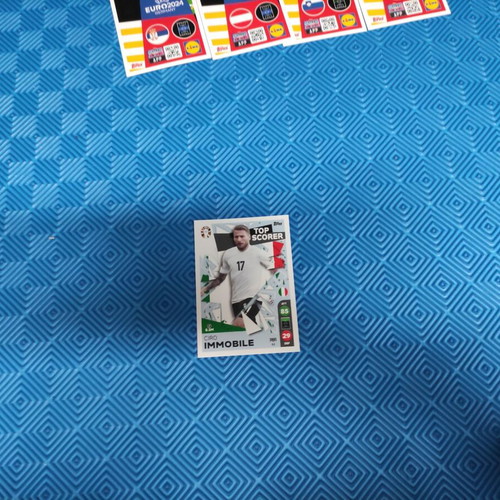 Euro 2024 collectible cards set of 5 like new