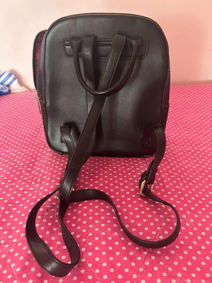 Verde black backpack bag like new