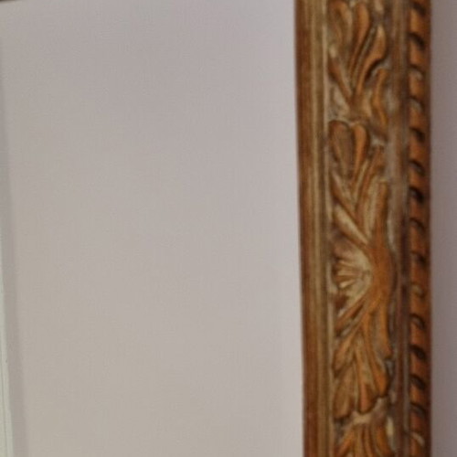 Mirror wooden frame antique like new, dimensions 80x51cm