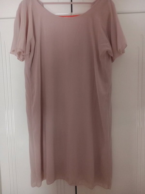 Lynne dress pink new, size L, no zipper