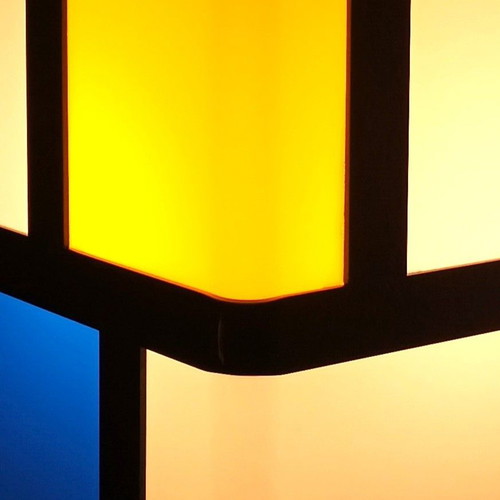 Wall Light Plexiglass Mondrian Style Bauhaus De Stijl Design new