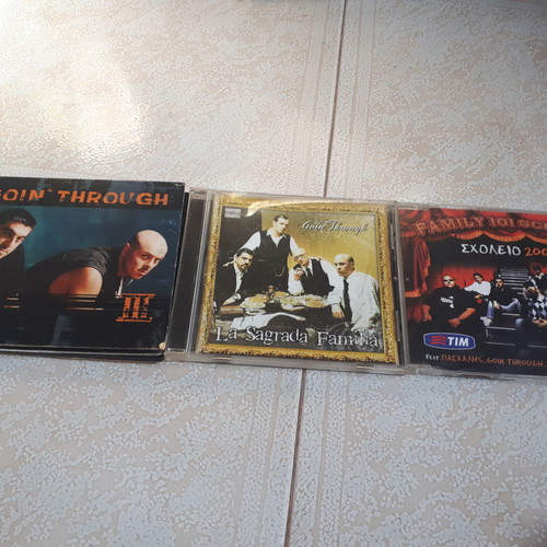 Goin Through CD used, collection of 4 albums and singles