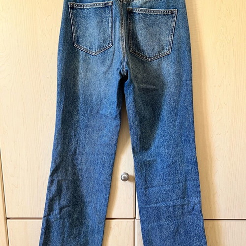 Stradivarius women's denim pants like new, flared, size 34