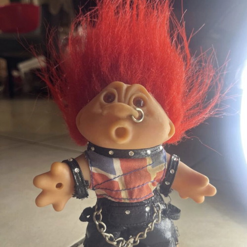 Vintage DAM Troll Punk Rocker 1986 used collectible