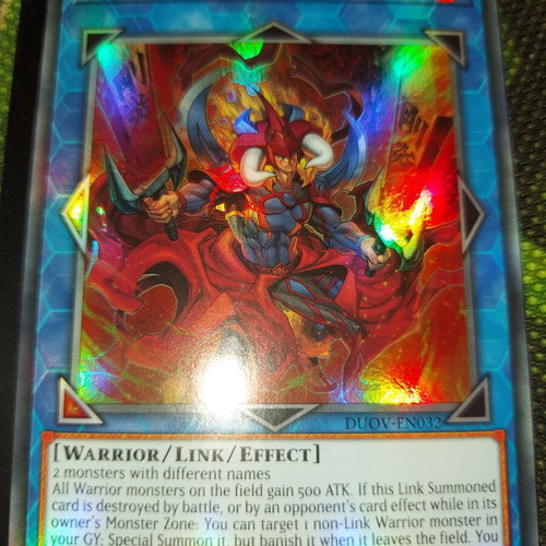 Flame Swordsman Link Monster like new